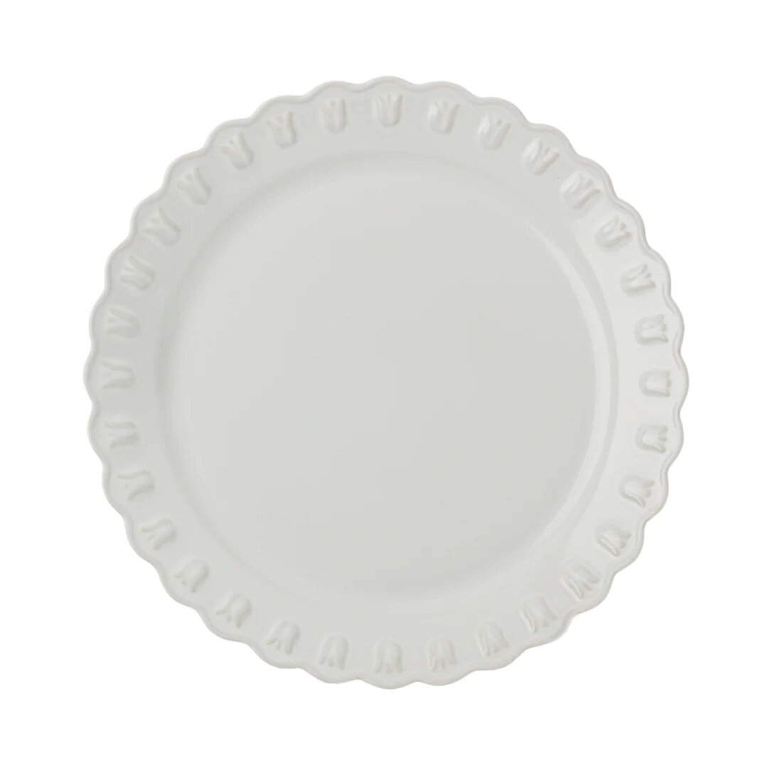TULIPA Dinnerplate, white