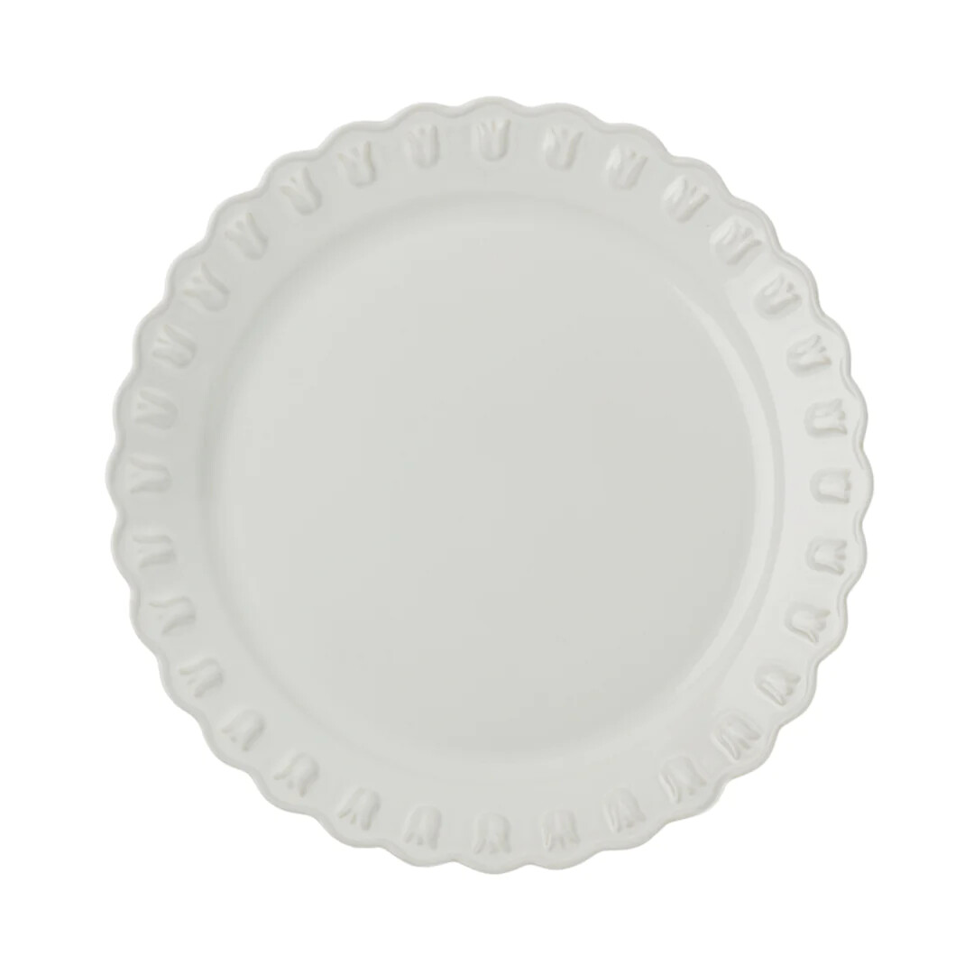 TULIPA Dinnerplate,  white