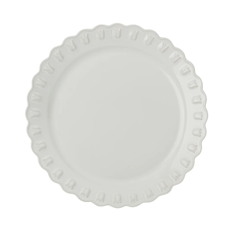 TULIPA Dinnerplate, white TULIPA Dinnerplate, white