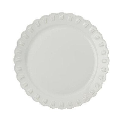 TULIPA Dinnerplate, white