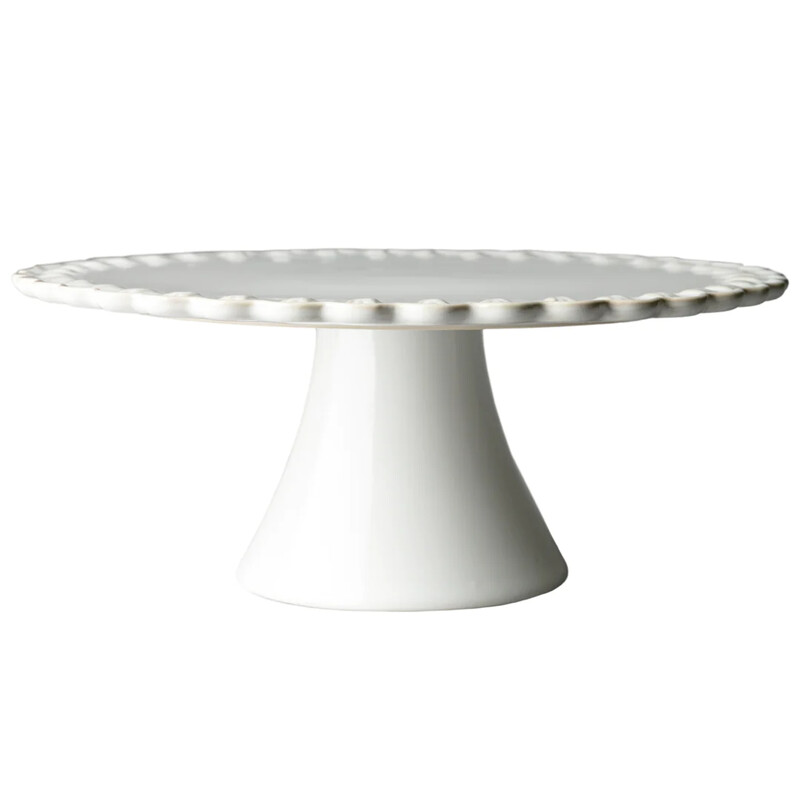 TULIPA Cakeplate, white TULIPA Cakeplate, white