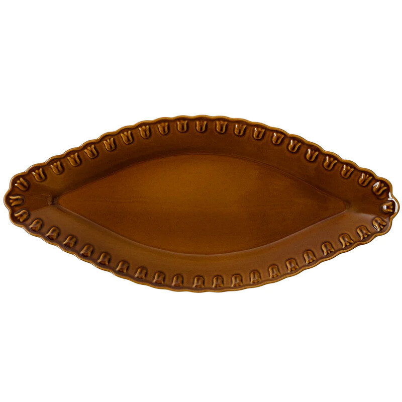 TULIPA Oval Platter, umbra TULIPA Oval Platter, umbra