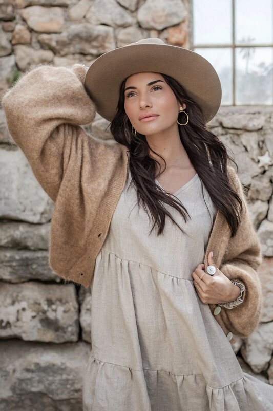 MOHAIR DREAM Cardigan, caramel MOHAIR DREAM Cardigan, caramel