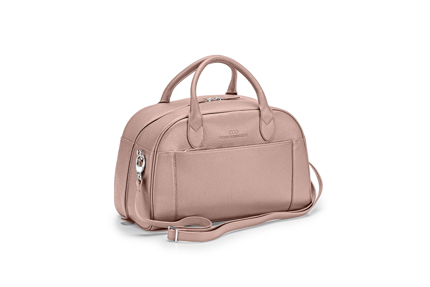stylebar genarbtes Leder altrosa - silber