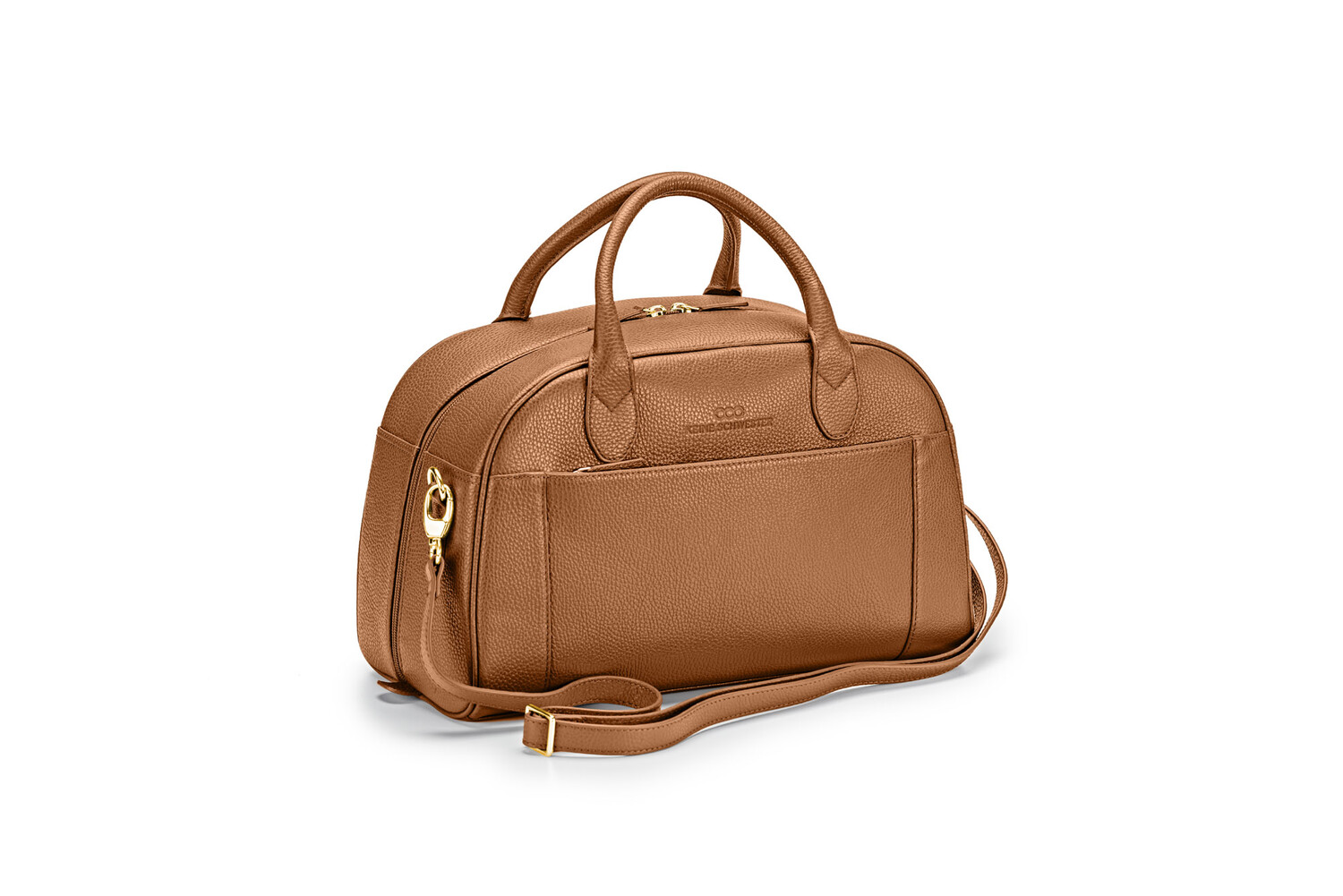stylebar genarbtes Leder  karamell - gold