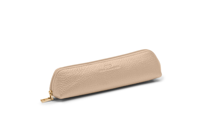 UTENSILO genarbtes Leder puder - gold UTENSILO genarbtes Leder puder - gold