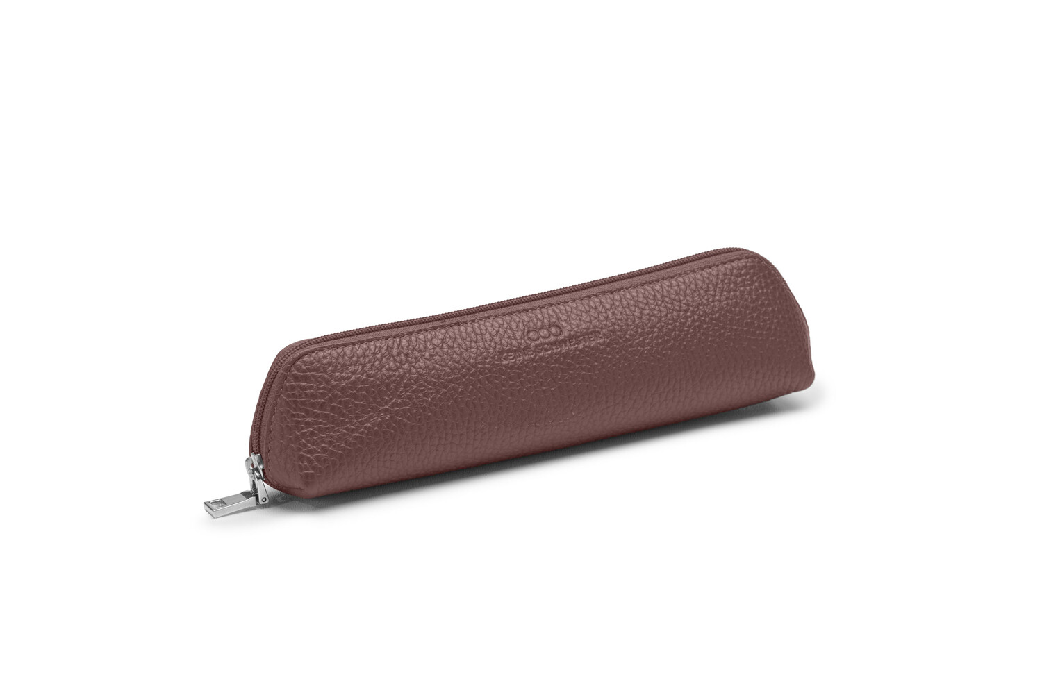UTENSILO genarbtes Leder  balsamic - silber