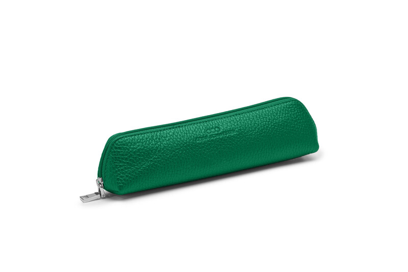 UTENSILO genarbtes Leder smaragd - silber UTENSILO genarbtes Leder smaragd - silber