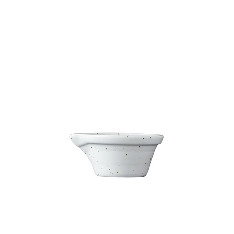 PEEPBOWL, cotton white shiny PEEPBOWL, cotton white shiny