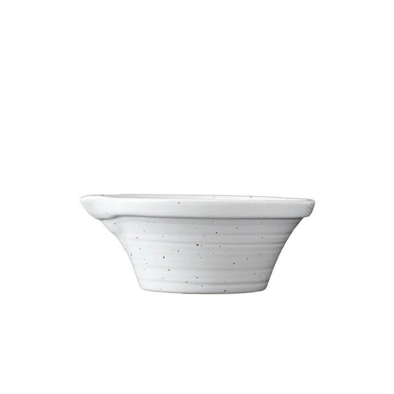 PEEPBOWL, cotton white shiny PEEPBOWL, cotton white shiny