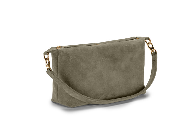 IDA Wildleder oliv - gold IDA Wildleder oliv - gold
