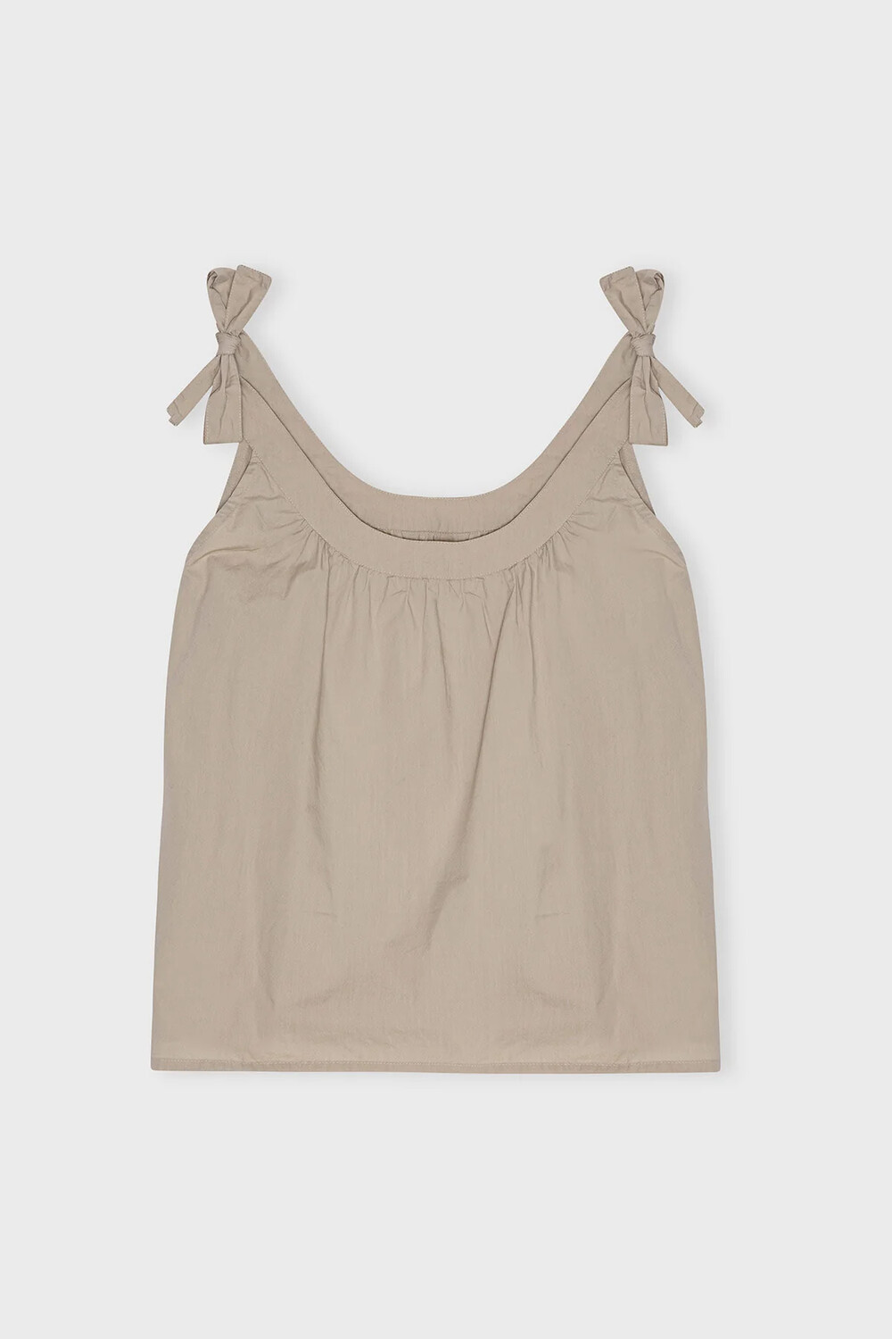 LAURA TIE TOP, sand