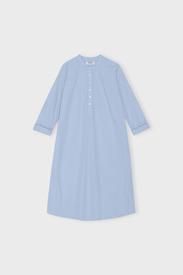 LAURA SHIRT DRESS, summer blue