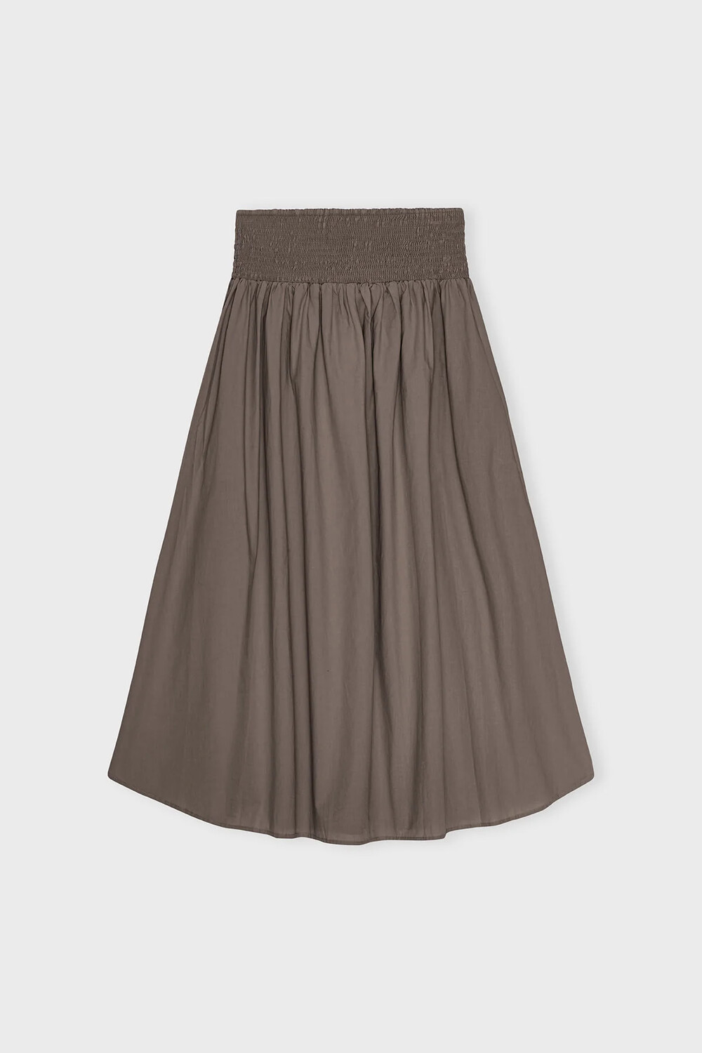 LAURA SKIRT LONG, brown
