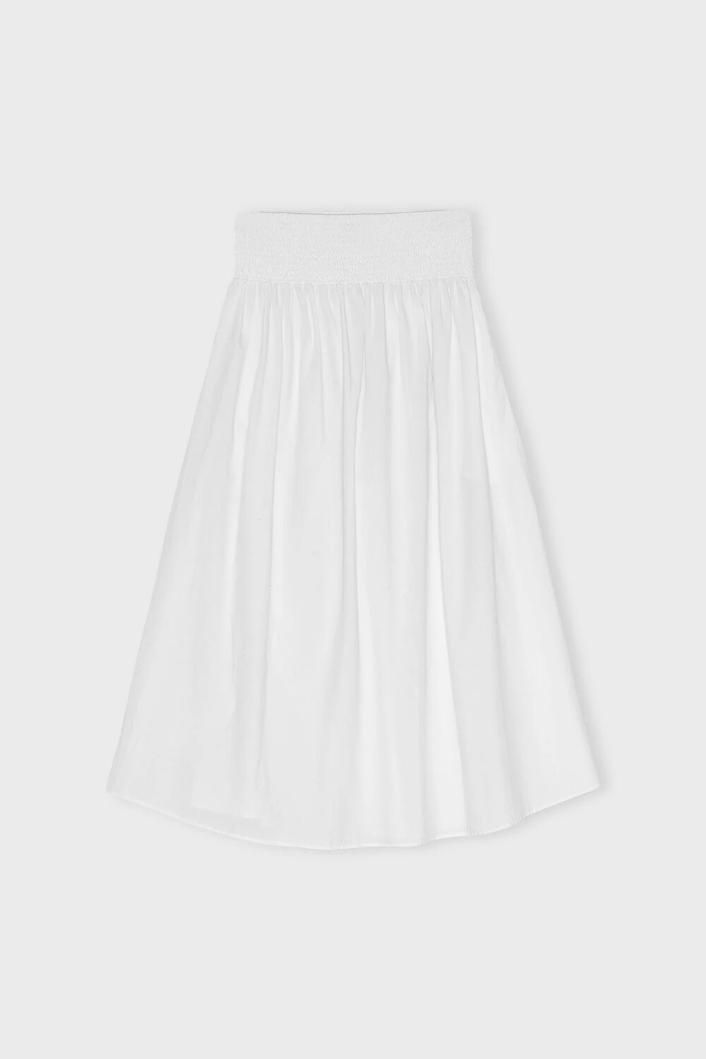 LAURA SKIRT LONG, pure white