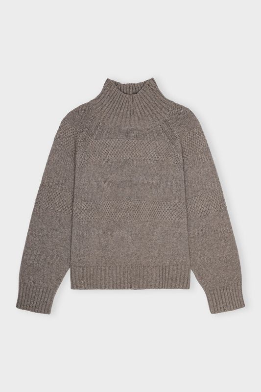 MEA - Sweater, dark sand