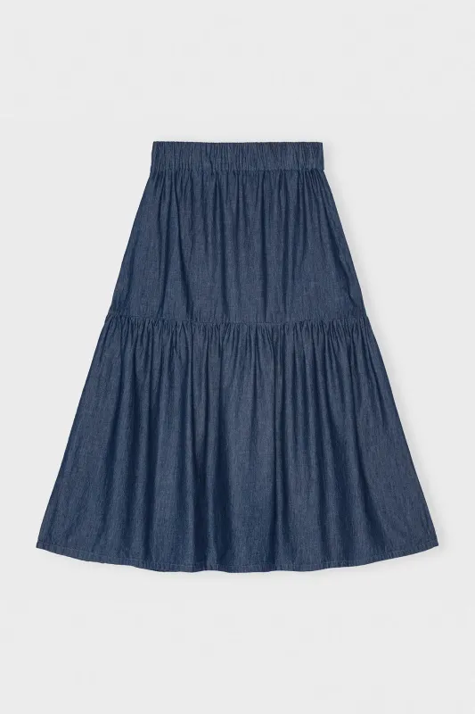 JOY Skirt, blue denim
