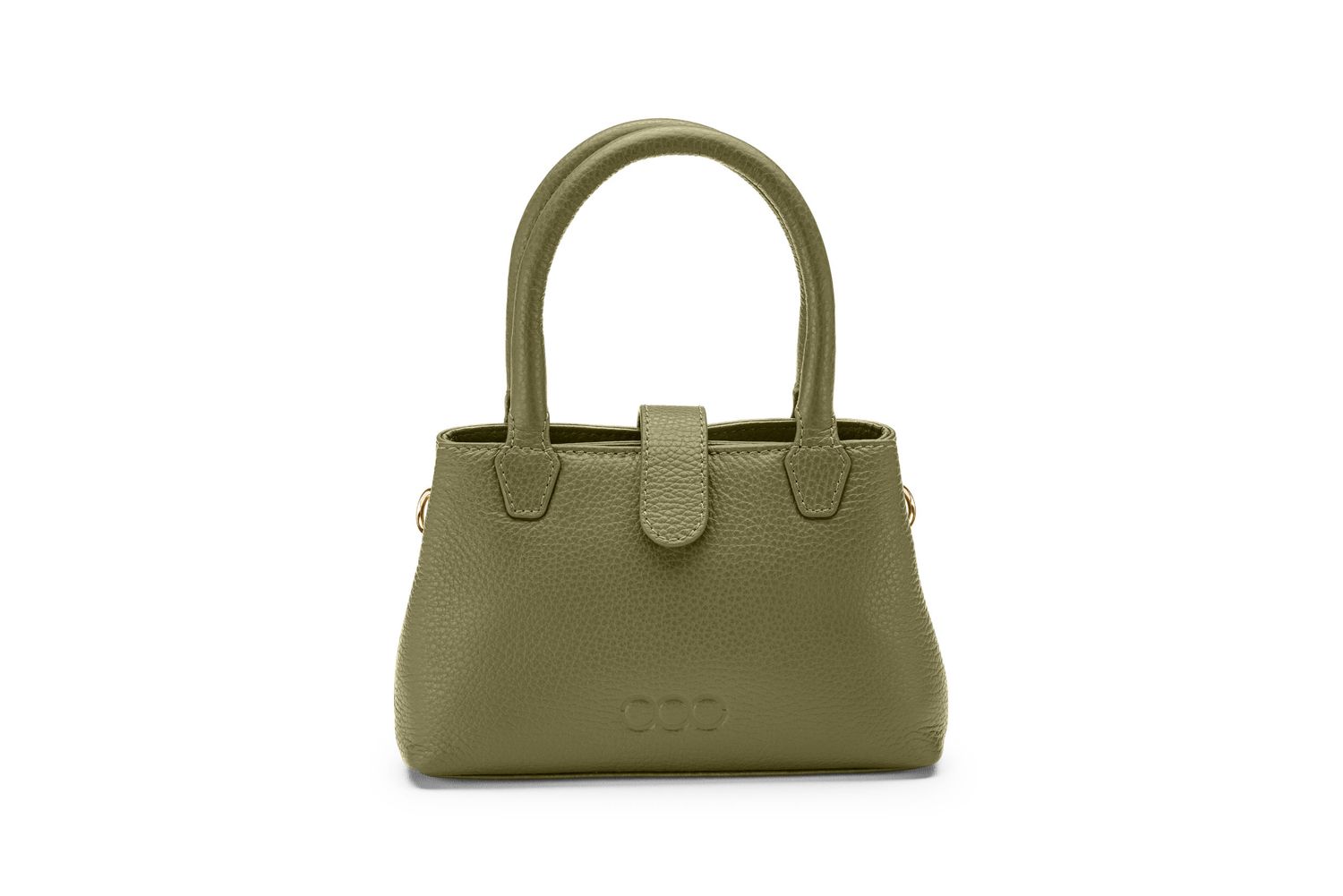 FIA genarbtes Leder  oliv - gold