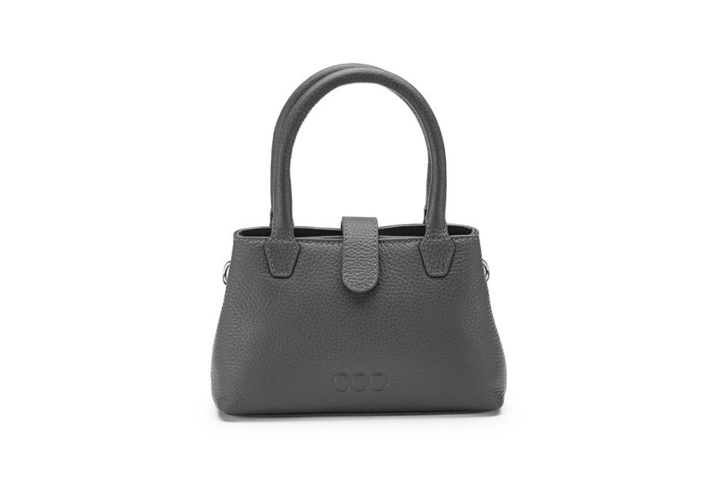 FIA genarbtes Leder dunkelgrau - silber FIA genarbtes Leder dunkelgrau - silber