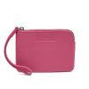 Utensilo FENJA genarbtes Leder pink / silber Utensilo FENJA genarbtes Leder pink / silber
