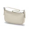FRIDA genarbtes Leder porzellan - silber FRIDA genarbtes Leder porzellan - silber