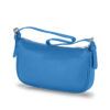 FRIDA genarbtes Leder azurblau - silber FRIDA genarbtes Leder azurblau - silber