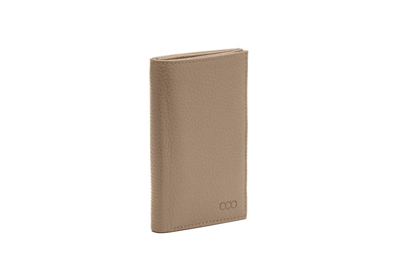 LOU genarbtes Leder taupe - gold LOU genarbtes Leder taupe - gold