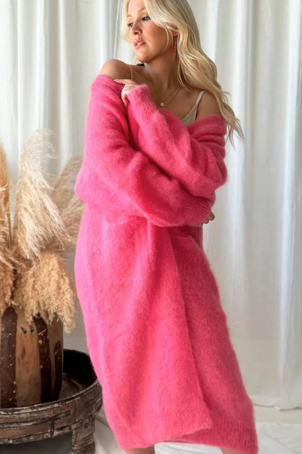 FOREVER IN LOVE CARDIGAN, bubble pink