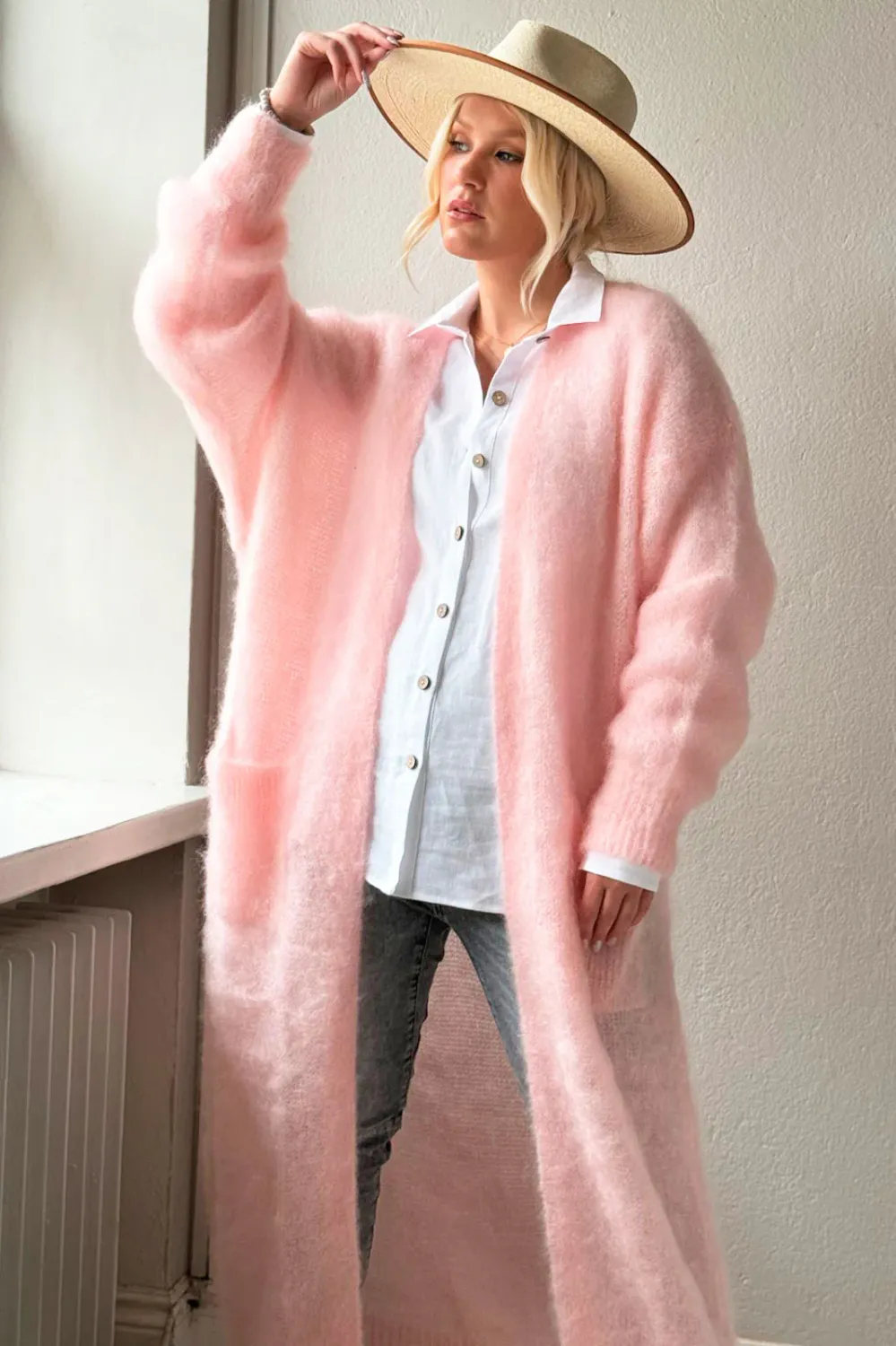 FOREVER IN LOVE CARDIGAN, rose
