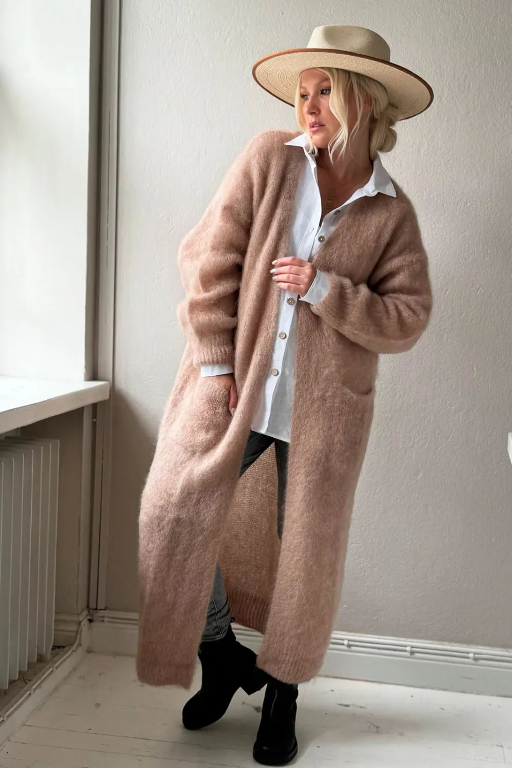FOREVER IN LOVE CARDIGAN, karamell
