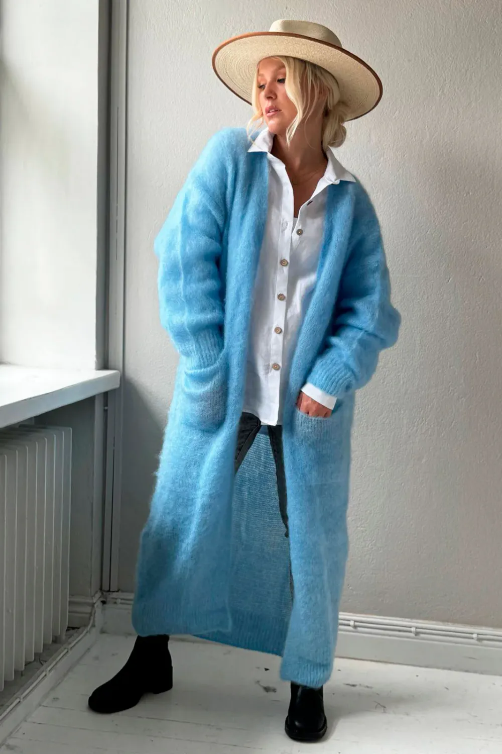 FOREVER IN LOVE CARDIGAN, ice blue