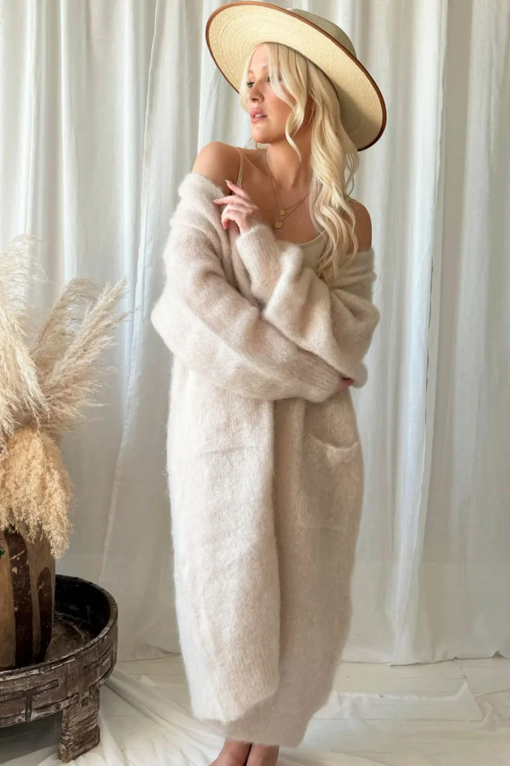 FOREVER IN LOVE CARDIGAN, beige