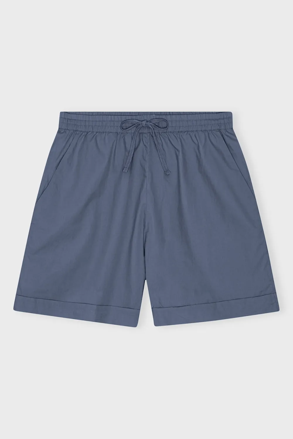 LAURA SHORTS, dusty blue