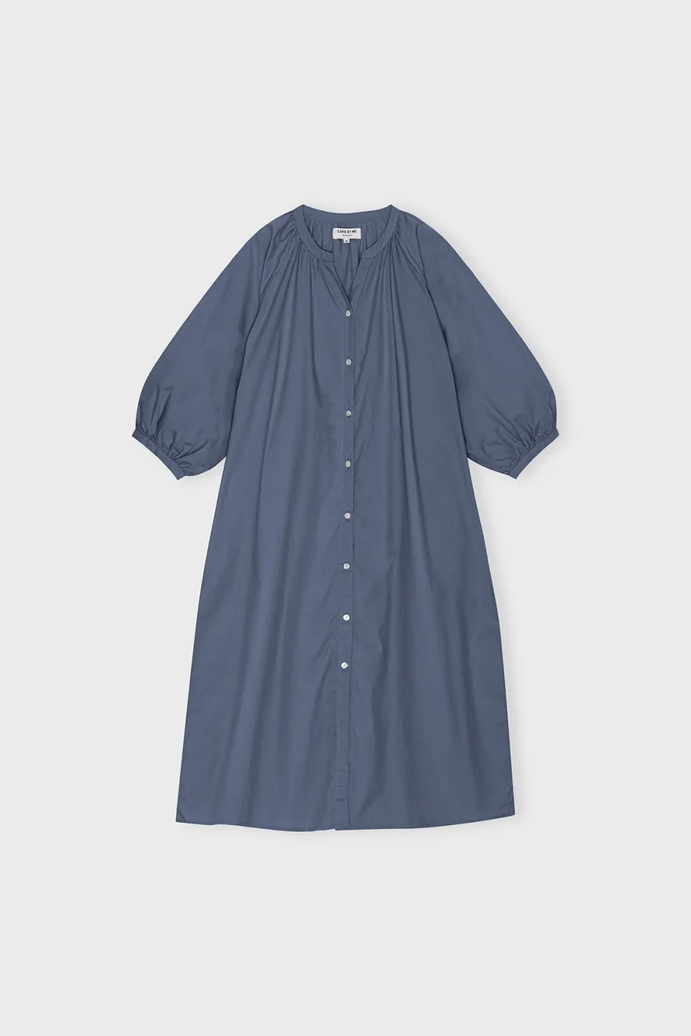 LAURA TULIP DRESS, dusty blue
