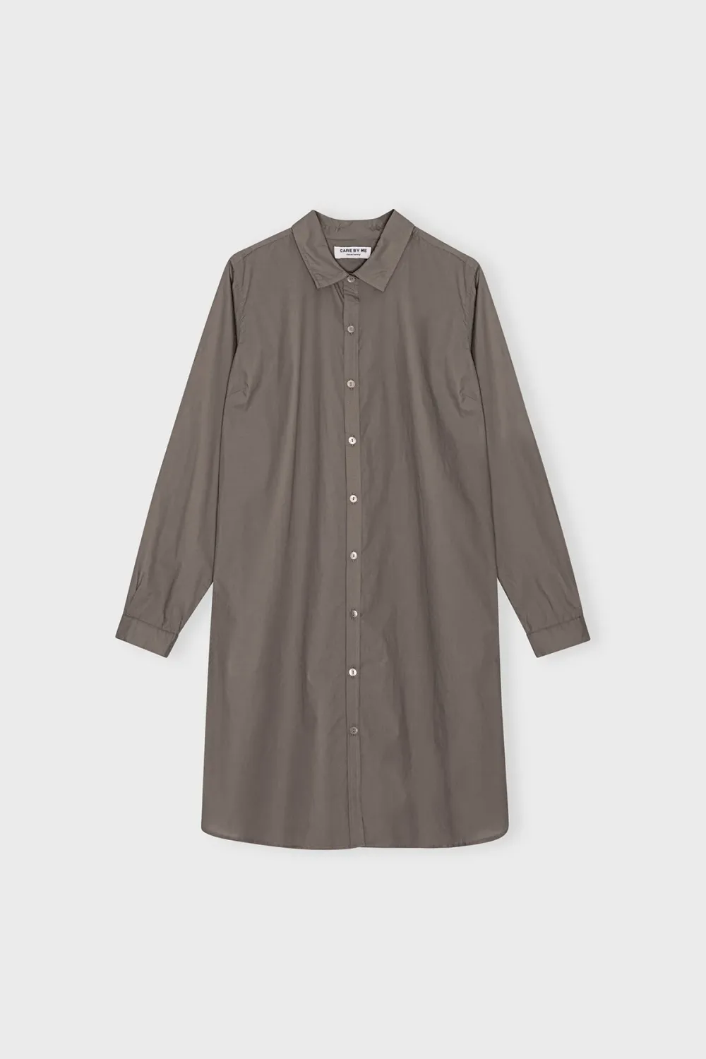 LAURA LONG SHIRT, brown