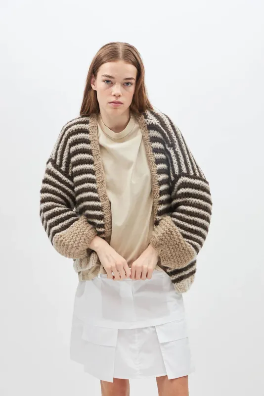 LUISA Stripe, mocca LUISA Stripe, mocca