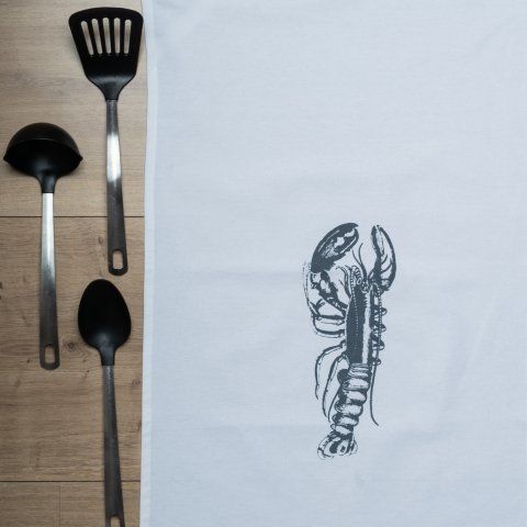 17;30 Hamburg, Geschirrtuch - VINTAGE HUMMER, dunkelgrau 17;30 Hamburg, Geschirrtuch - VINTAGE HUMMER, dunkelgrau