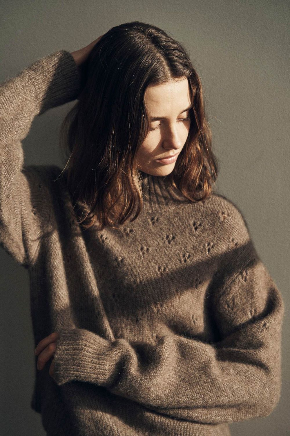 HARMONIE Turtelneck, hazelnut