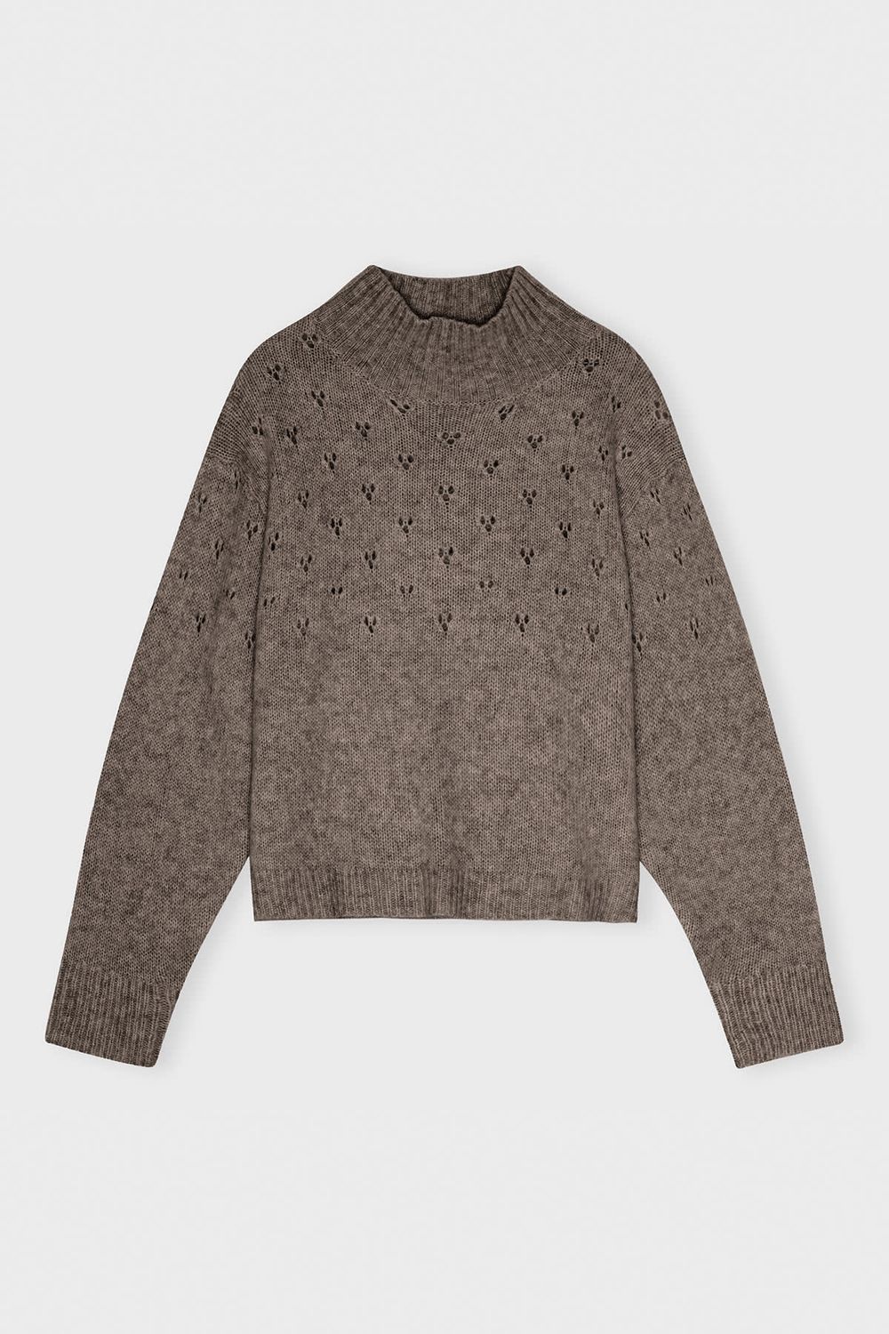 HARMONIE Turtelneck, hazelnut HARMONIE Turtelneck, hazelnut