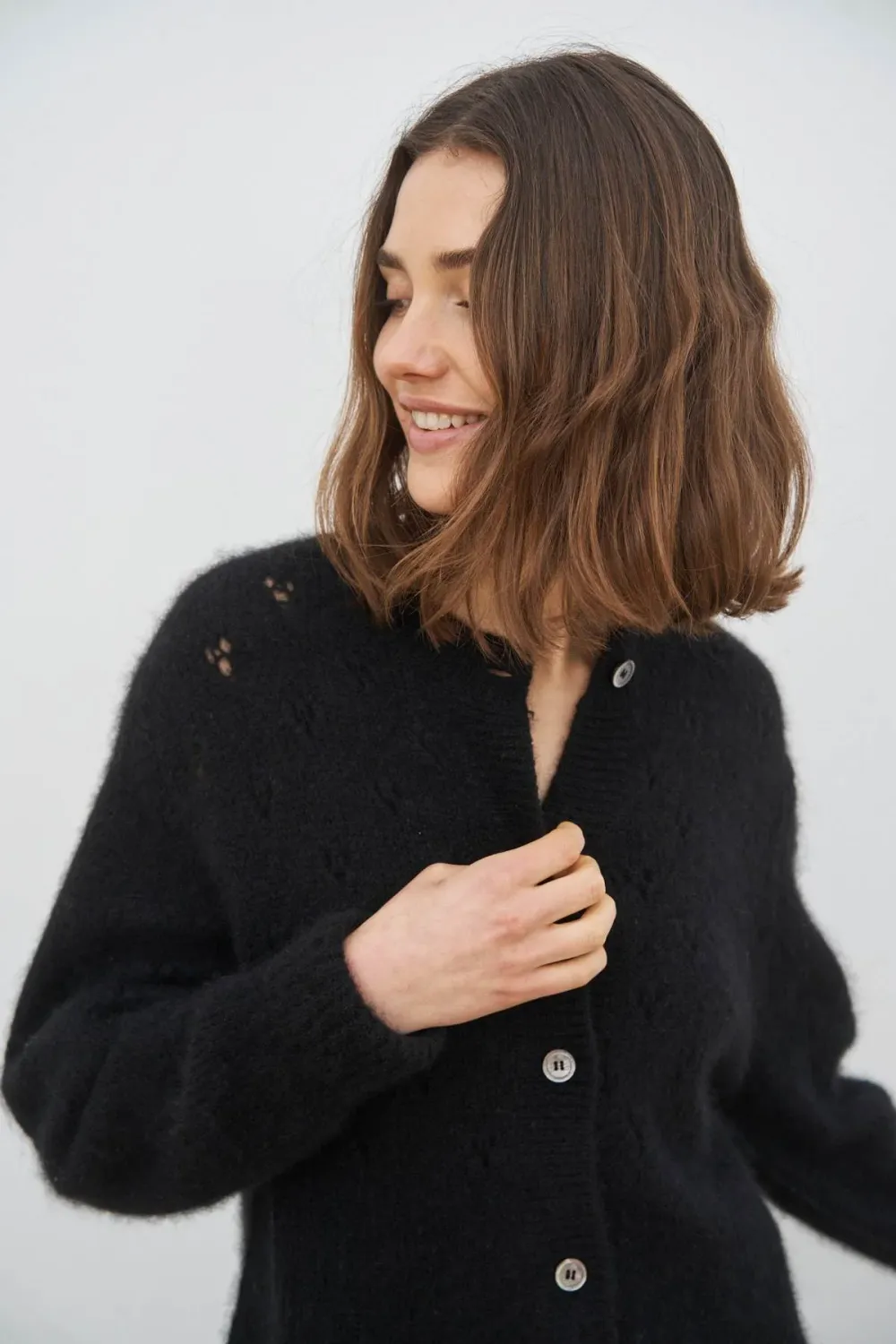 HARMONIE Cardigan, black