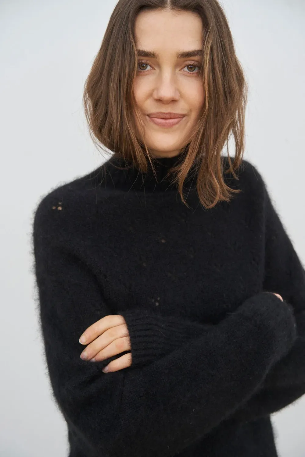 HARMONIE Turtelneck, black