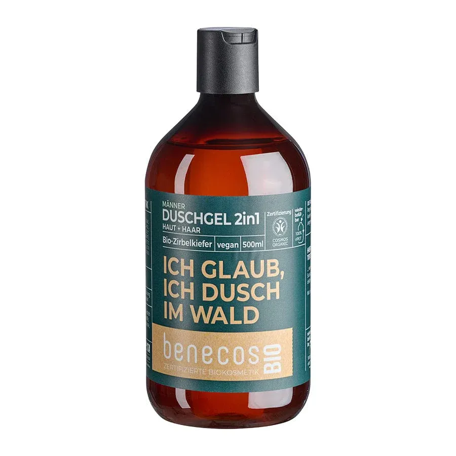 benecosBIO - Duschgel 2in1 ICH GLAUB, ICH DUSCH IM WALD