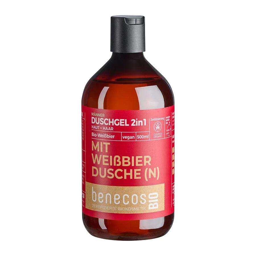 benecosBIO - Duschgel 2in1 MIT WEIßBIER DUSCHE(N)