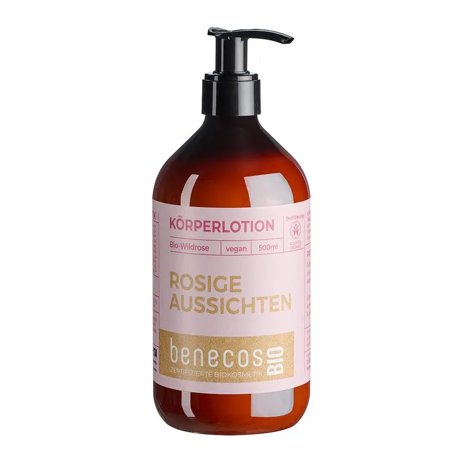 benecosBIO - Körperlotion ROSIGE AUSSICHTEN