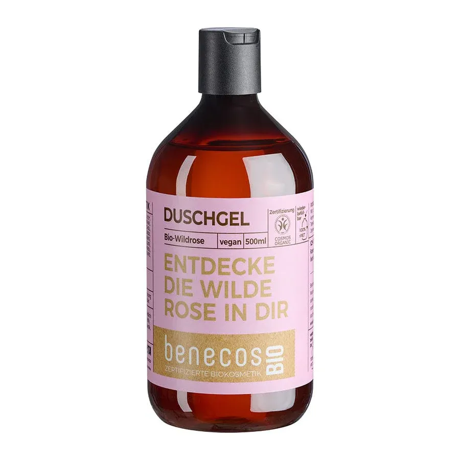 benecosBIO - Duschgel ENTDECKE DIE WILDE ROSE IN DIR