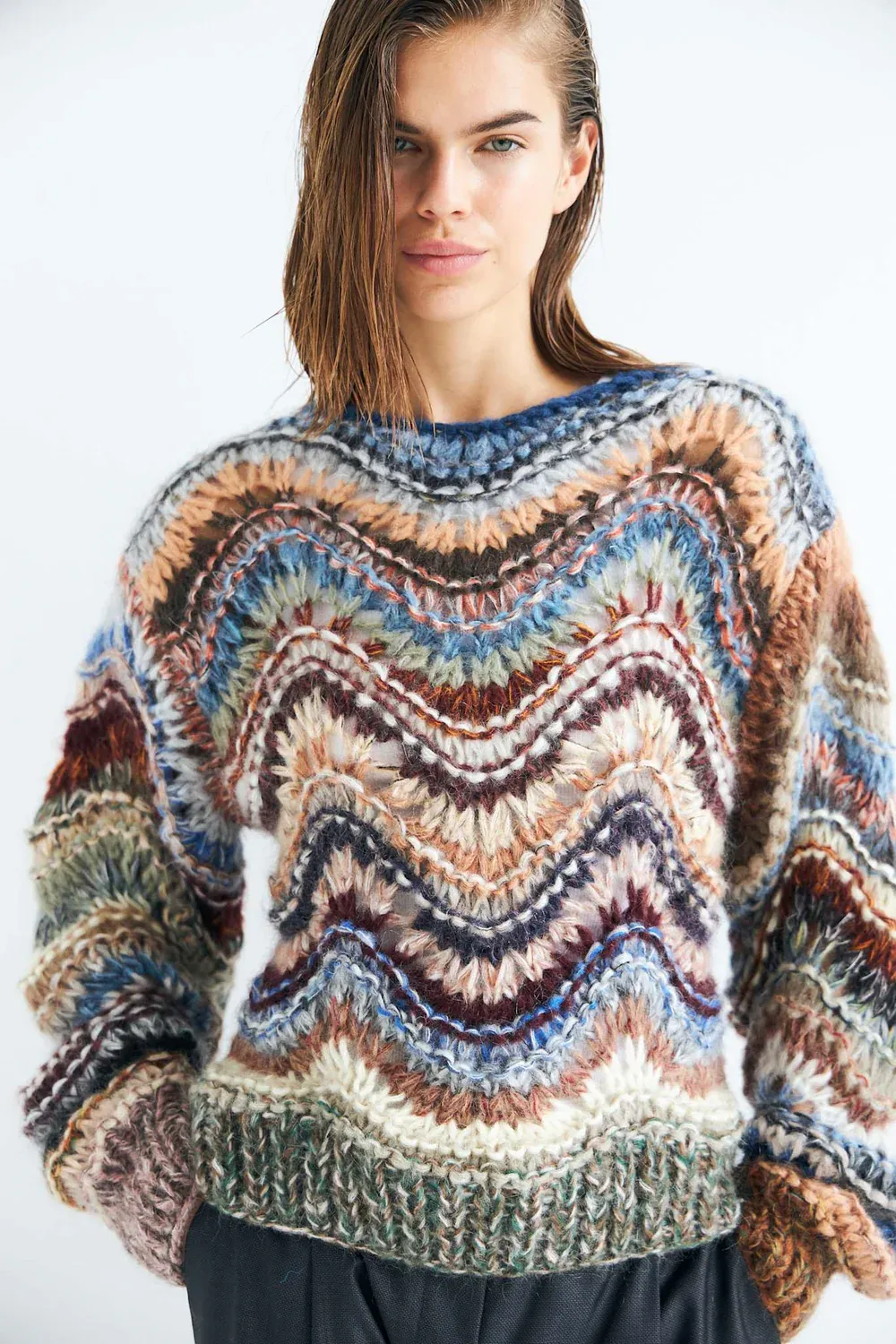 ELLA Knit - Dark Multi