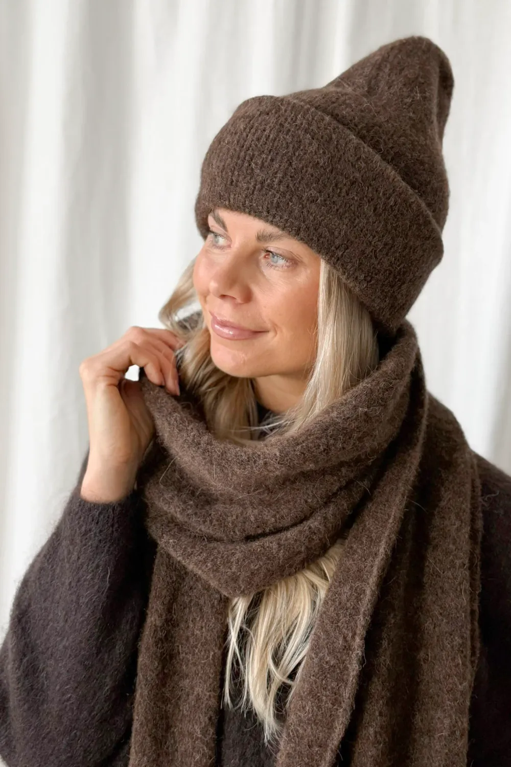 CHAMONIX ALPACA Beanie, espresso