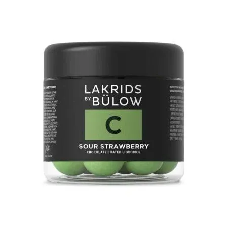 C - Sour Strawberry small - 115 Gramm C - Sour Strawberry small - 115 Gramm