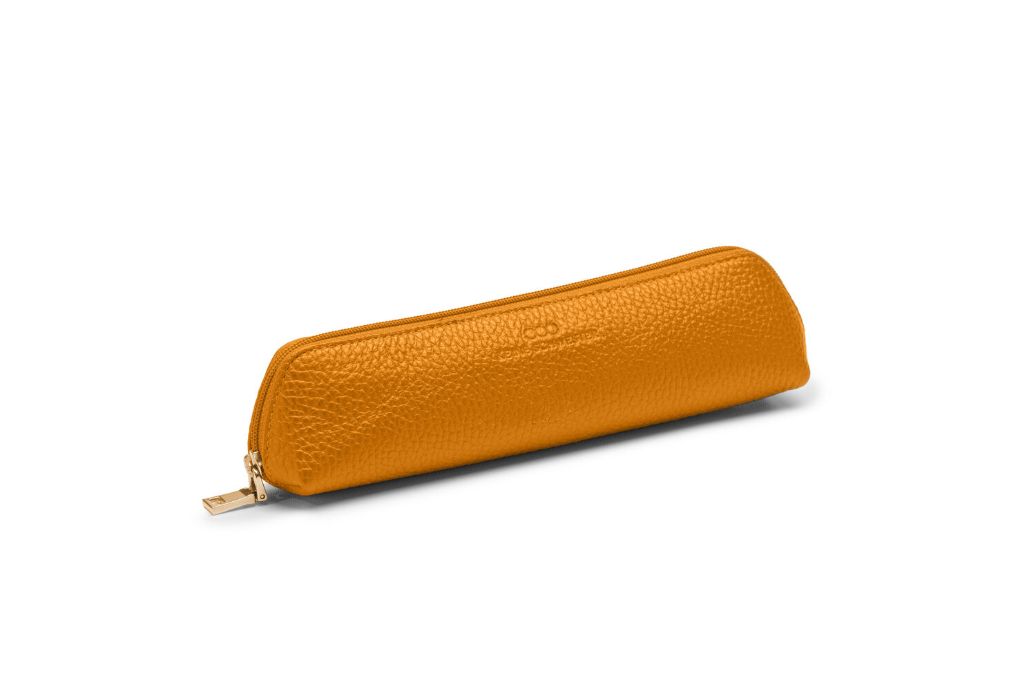 UTENSILO genarbtes Leder  curry - gold