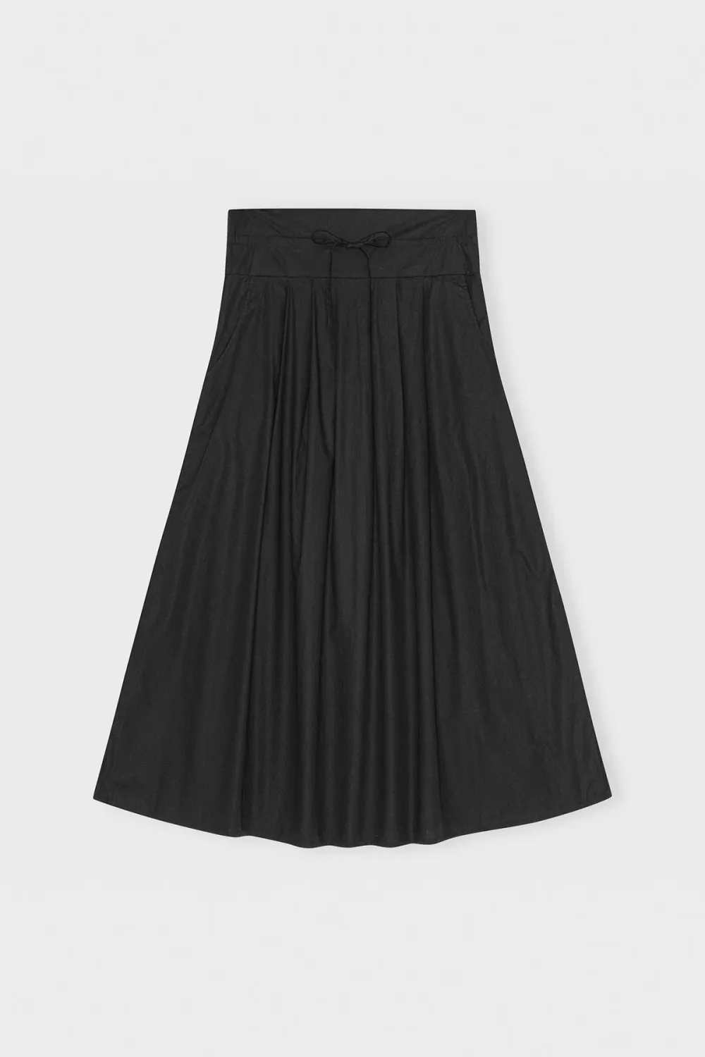 LAURA PLEATED SKIRT, black
